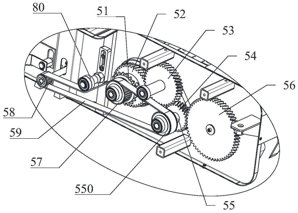 Poultry manure collecting device