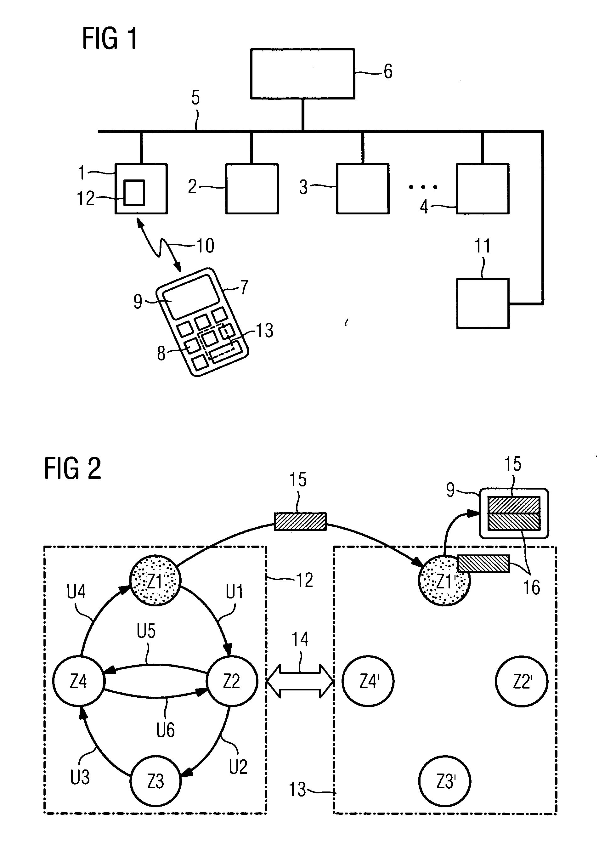Operating Device for Exchanging data With a field Device in an Automation System