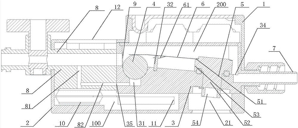 Cerebrospinal fluid drainage system and adjusting device in same