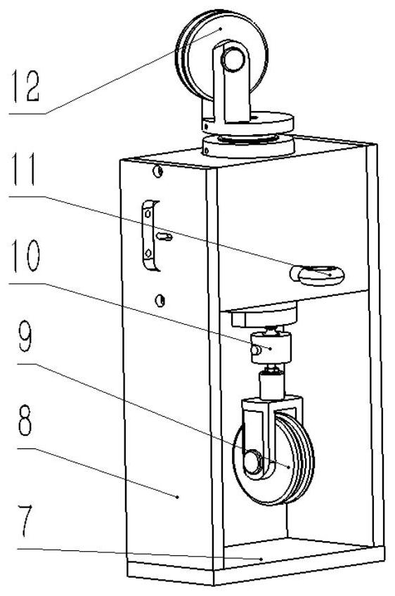 Vibration suppression device for cable-stayed cables for large-scale flexible space structures