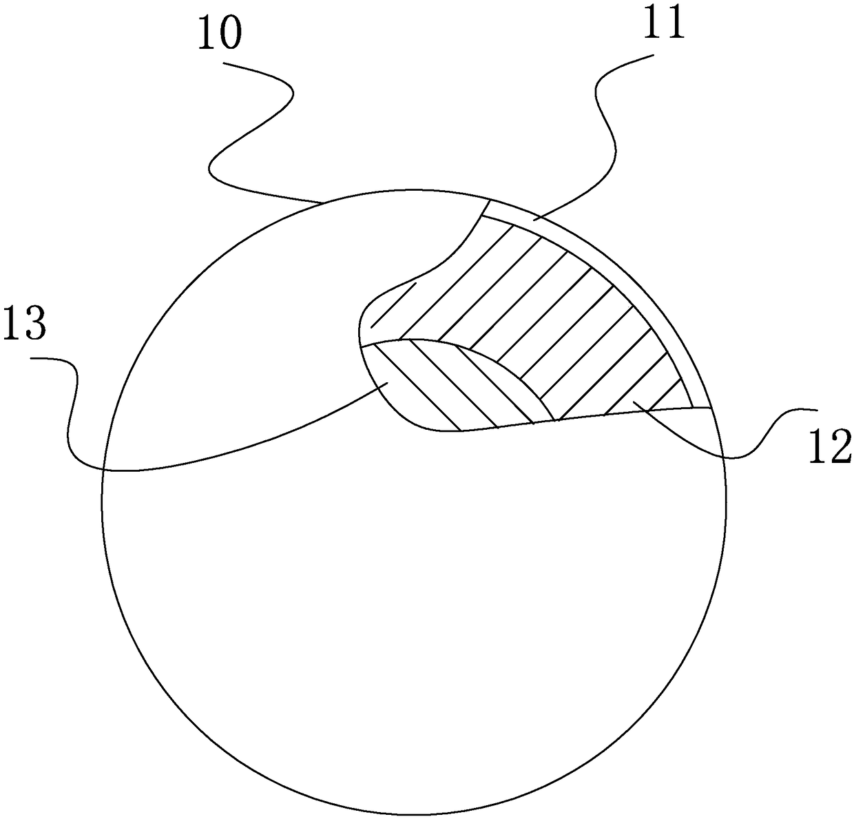 Intelligent tennis ball and a control method thereof