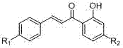A class of 2-hydroxychalcone compounds, their preparation methods and uses