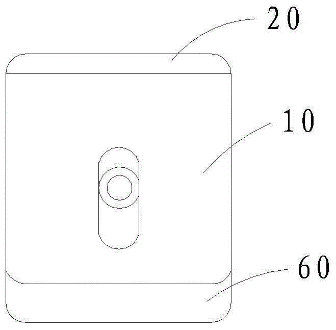 Head-wearing type virtual reality device based on mobile terminal and starting method thereof