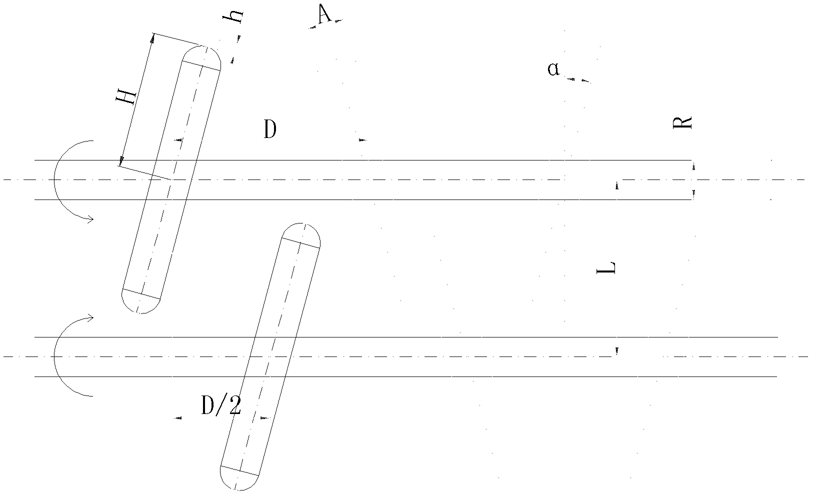 Rotating shaft having reverse oblique interleaving mutual cleaning-type rotating discs for sludge drying machine