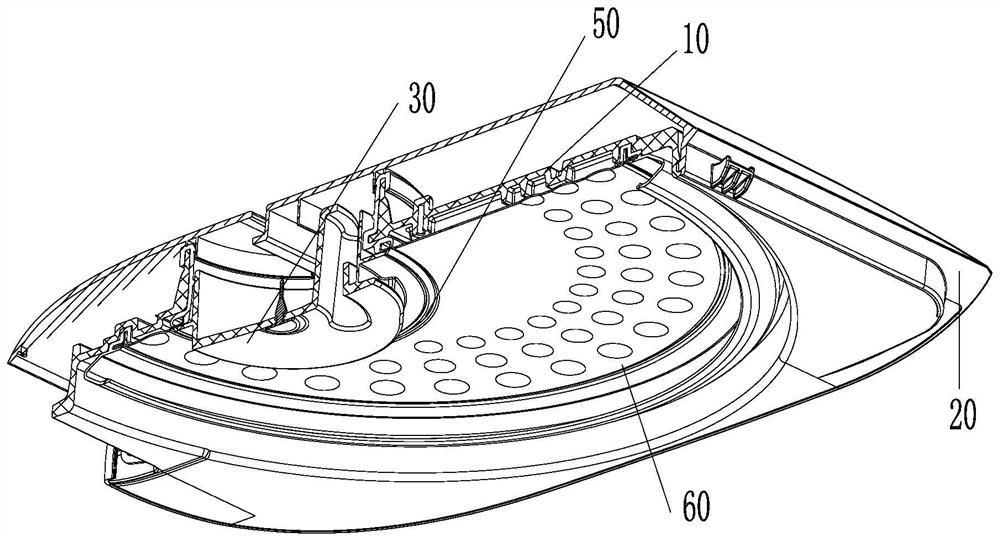 Cooker cover assembly and electric cooker with same