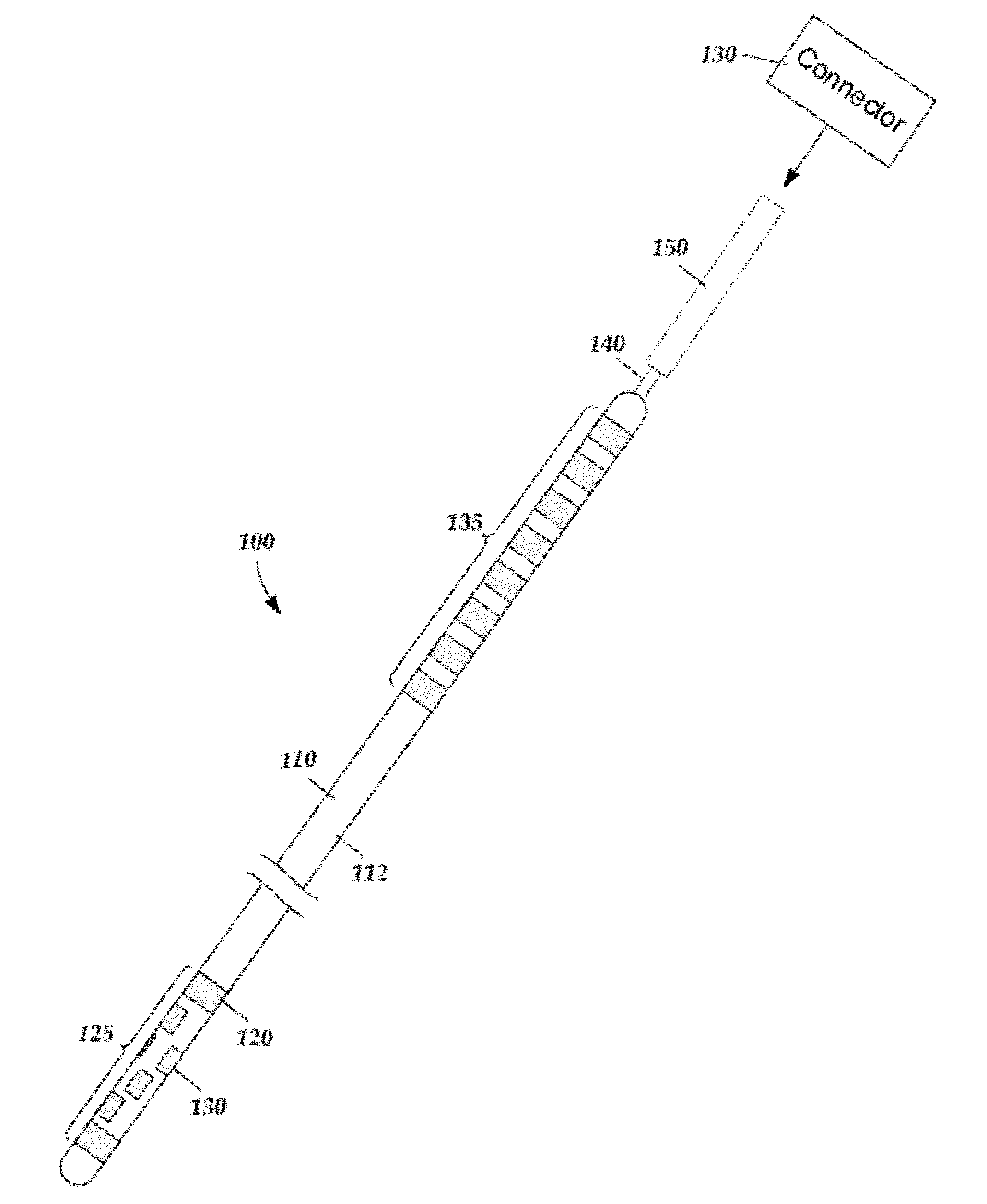 Leads with spiral of helical segmented electrode arrays and methods of making and using the leads