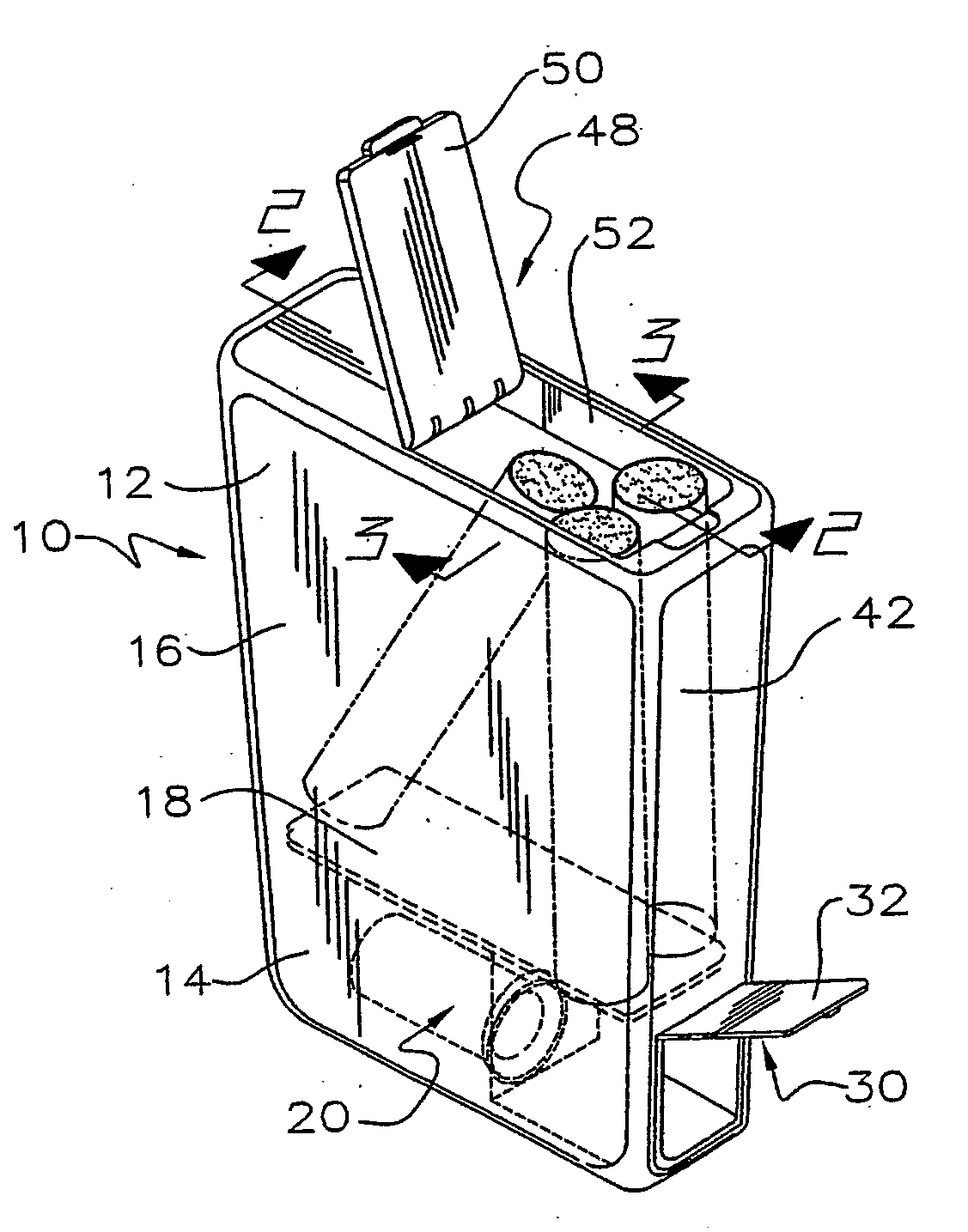 Compartmentalized cigarette snuffer and receptacle