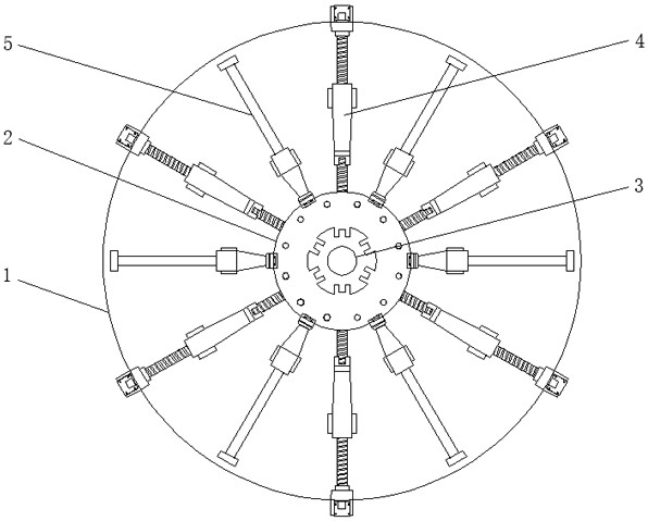 A quasi-sinusoidal coil pressing and forming equipment for a generator stator