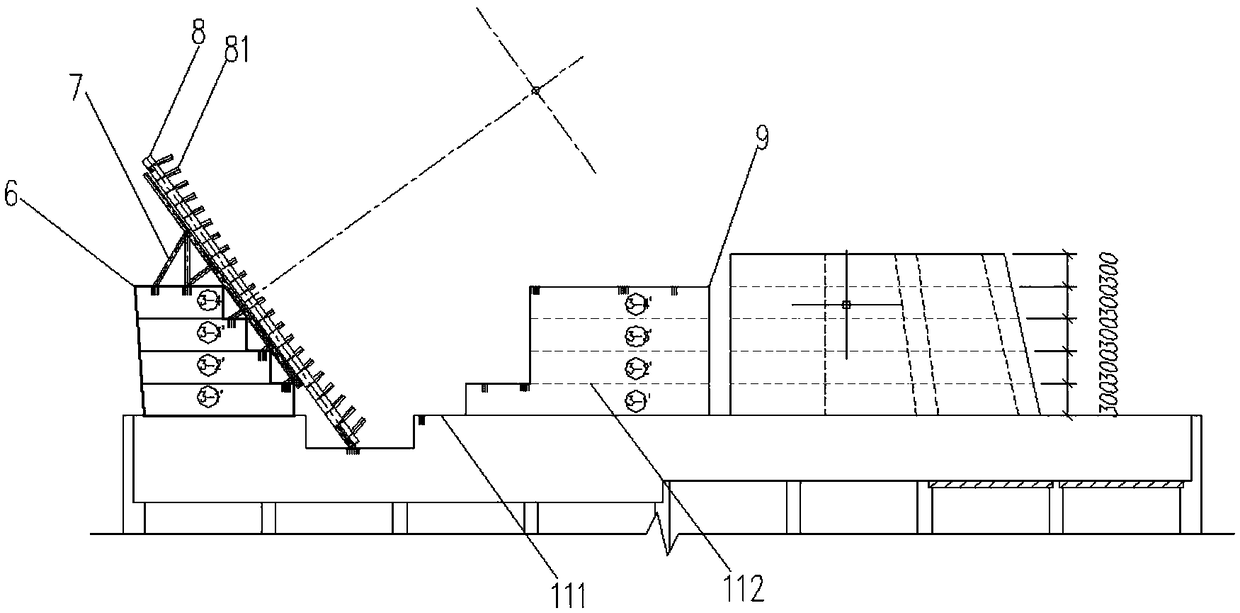 Construction method of anchorage anchoring system