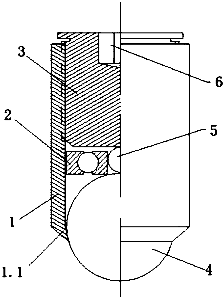 Double-ball dynamic and static transition bridge and gyro with same