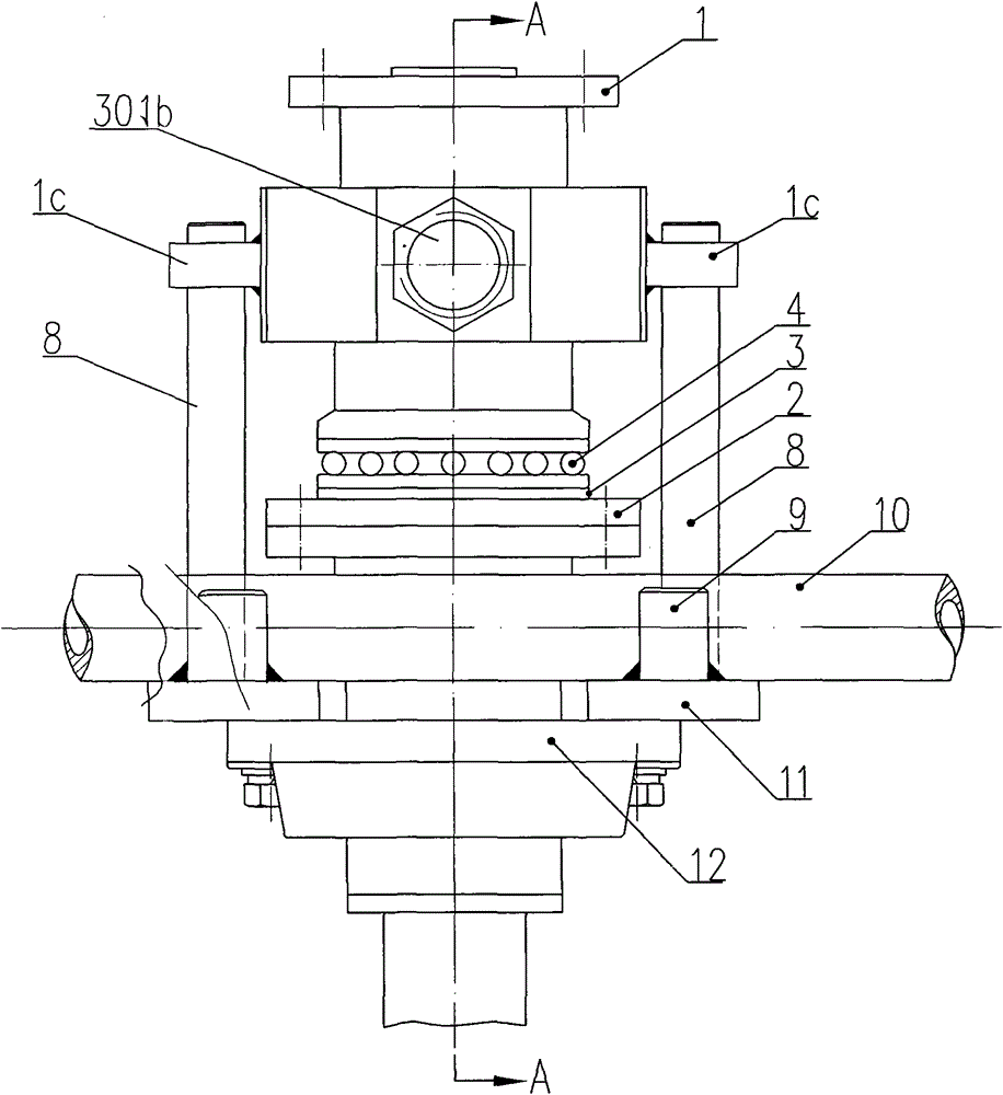 Rotary joint for connecting pipeline system