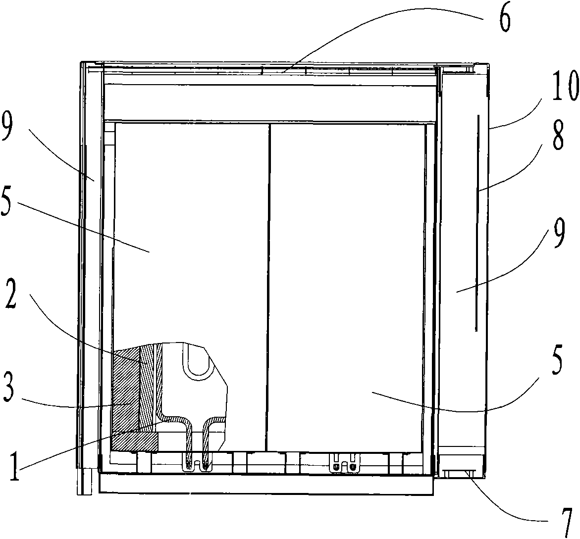 Auxiliary convection heat-accumulating type heater