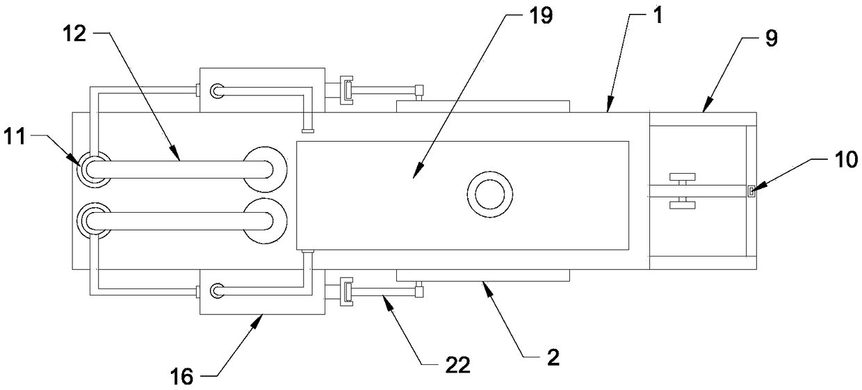 Agricultural high-efficiency pesticide spraying device