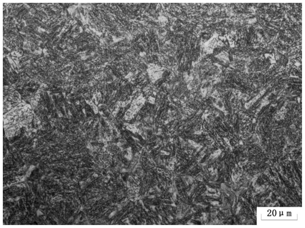 A ti-v composite microalloyed ultrafine bainite non-quenched and tempered steel and its controlled forging and controlled cooling process and production process