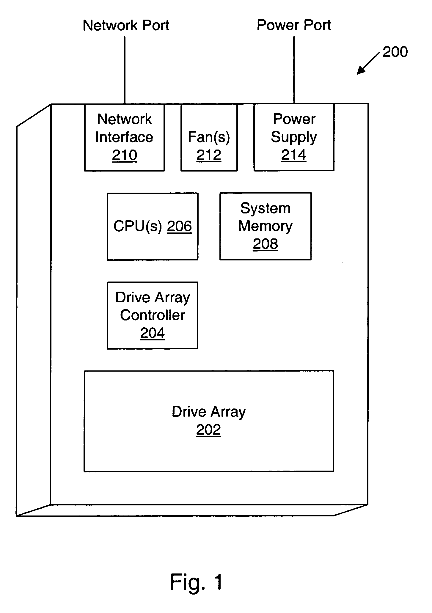 Field replaceable storage array