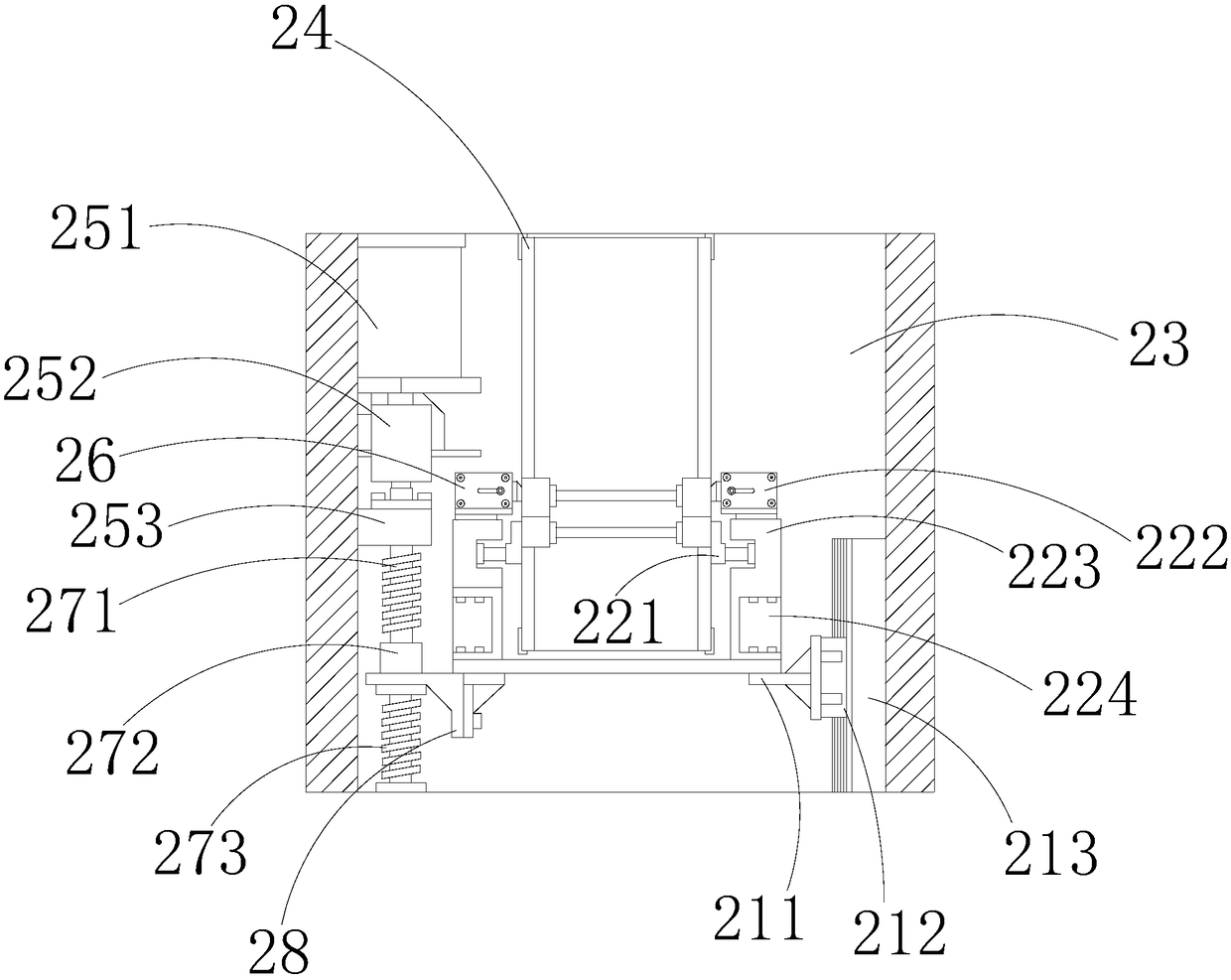 Electric power overhaul safety protection platform with all-directional adjustment function