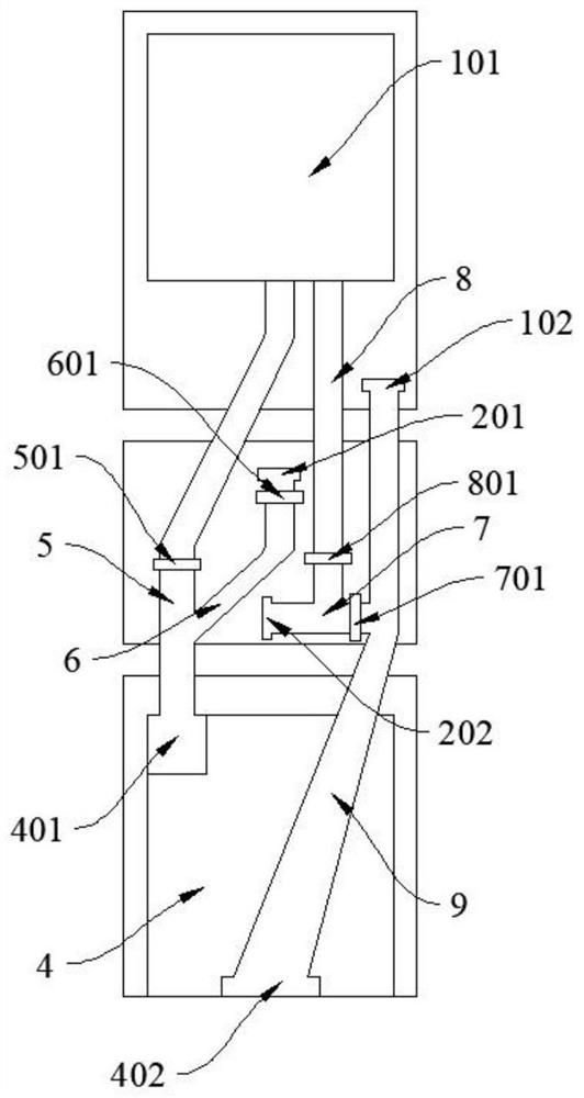 Refrigerator air duct and control method thereof