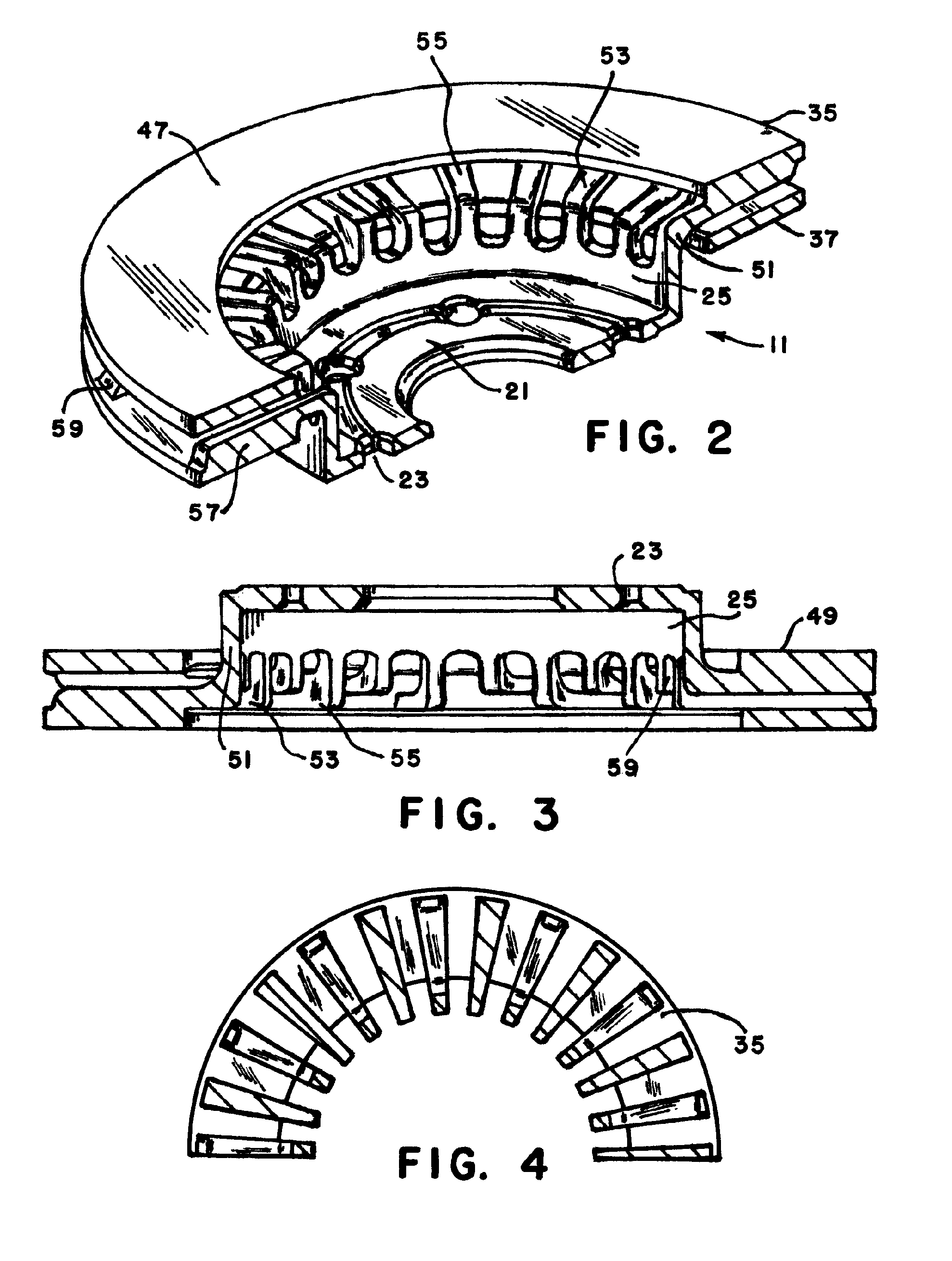 Vented rotor