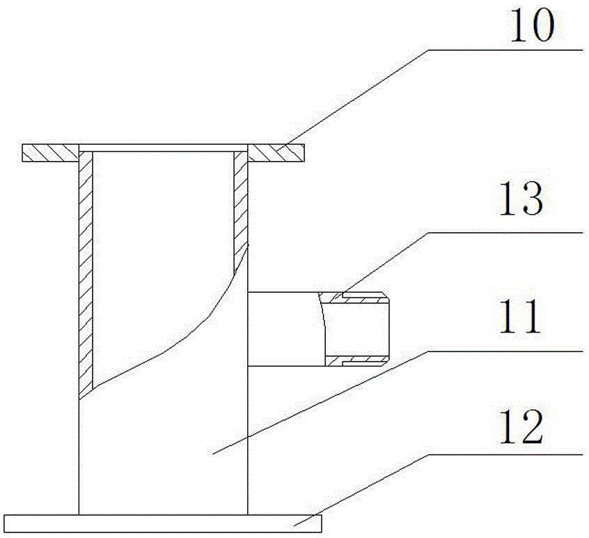 Vacuum pipeline device of oil filter