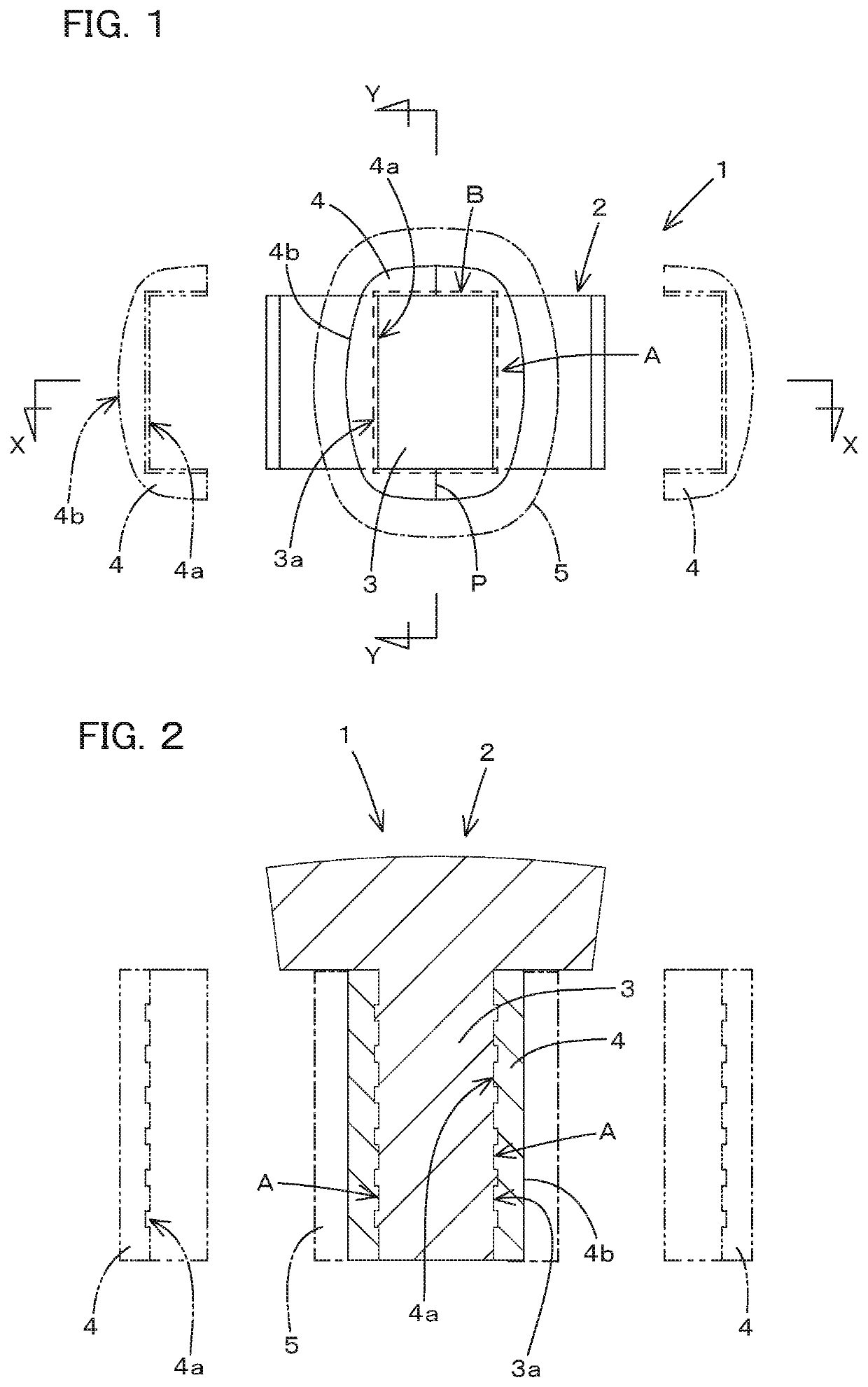 Stator of electric motor and cooling structure of electric rotating machine
