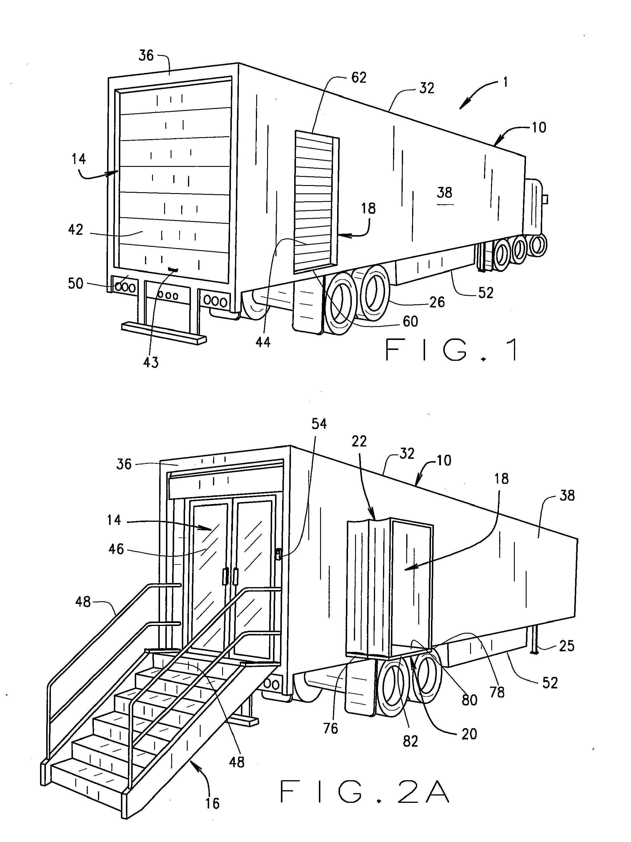 Mobile retail store structure with inventory system