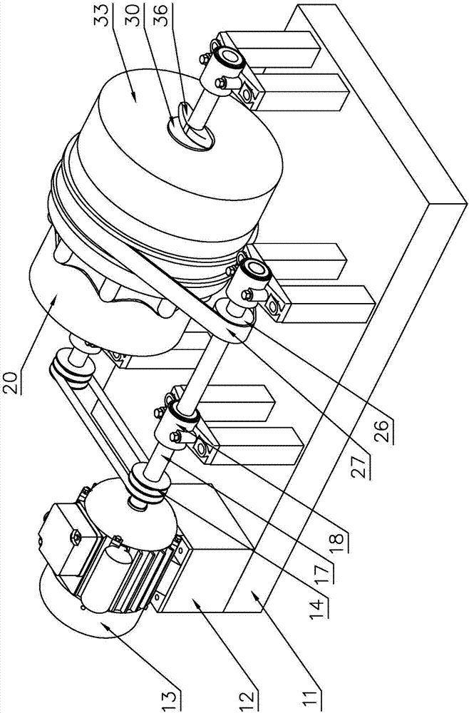 Shaking apparatus for blood collection tubes in clinical laboratory