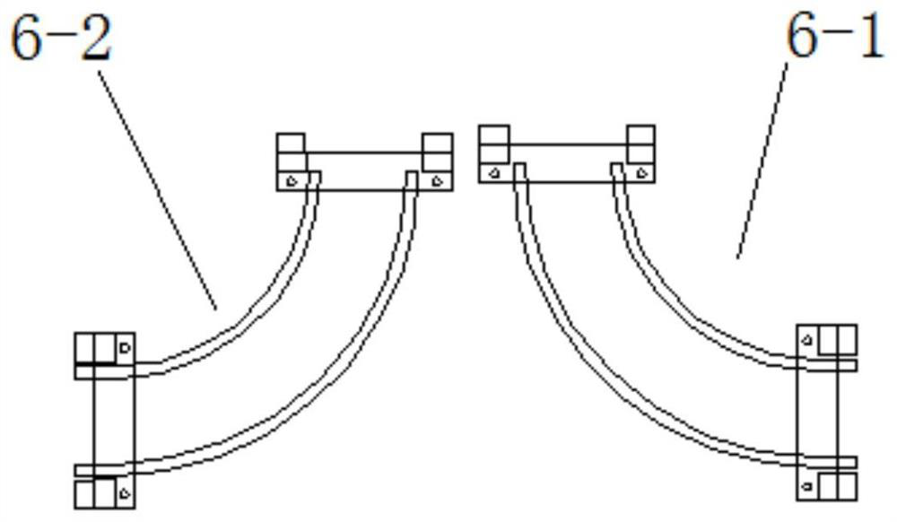 A kind of handling equipment and handling method of slope protection blocks