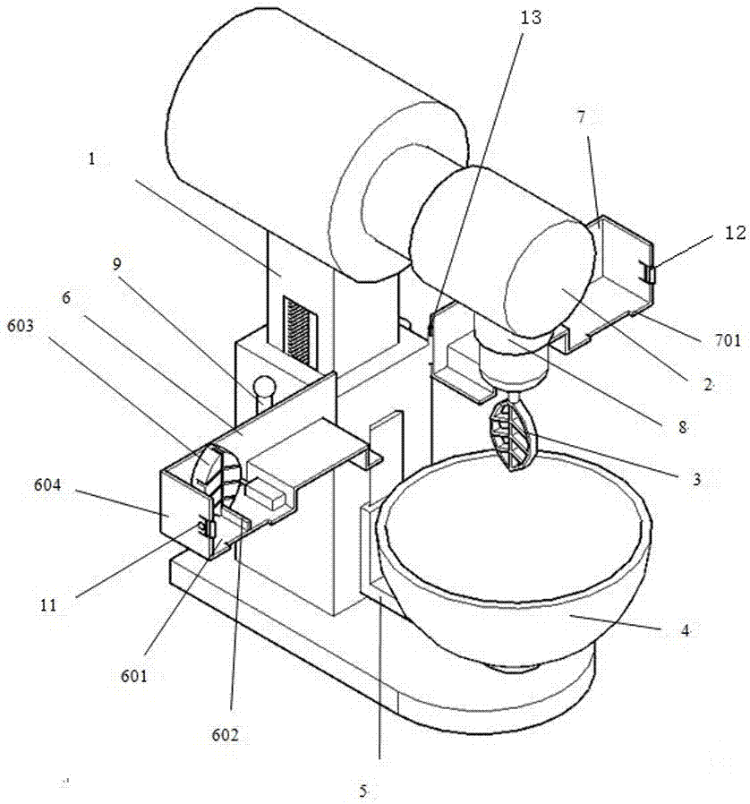 Cement paste mixer for laboratory