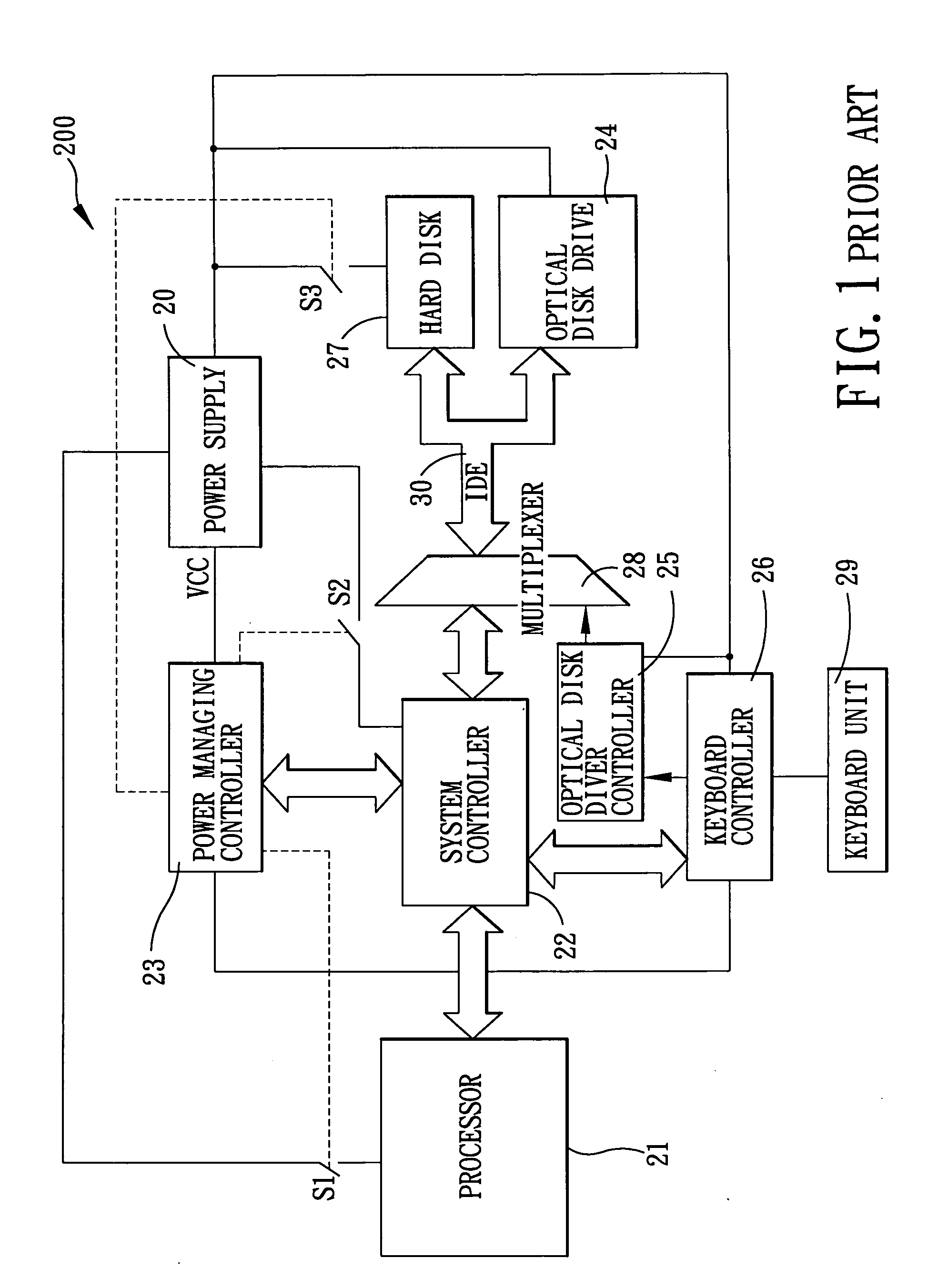 Computer device and method of controlling an optical disk drive thereof