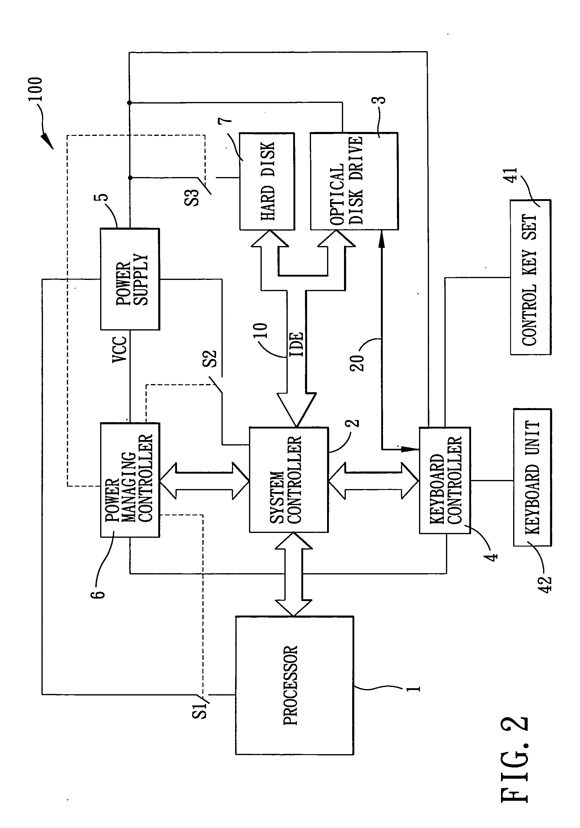 Computer device and method of controlling an optical disk drive thereof