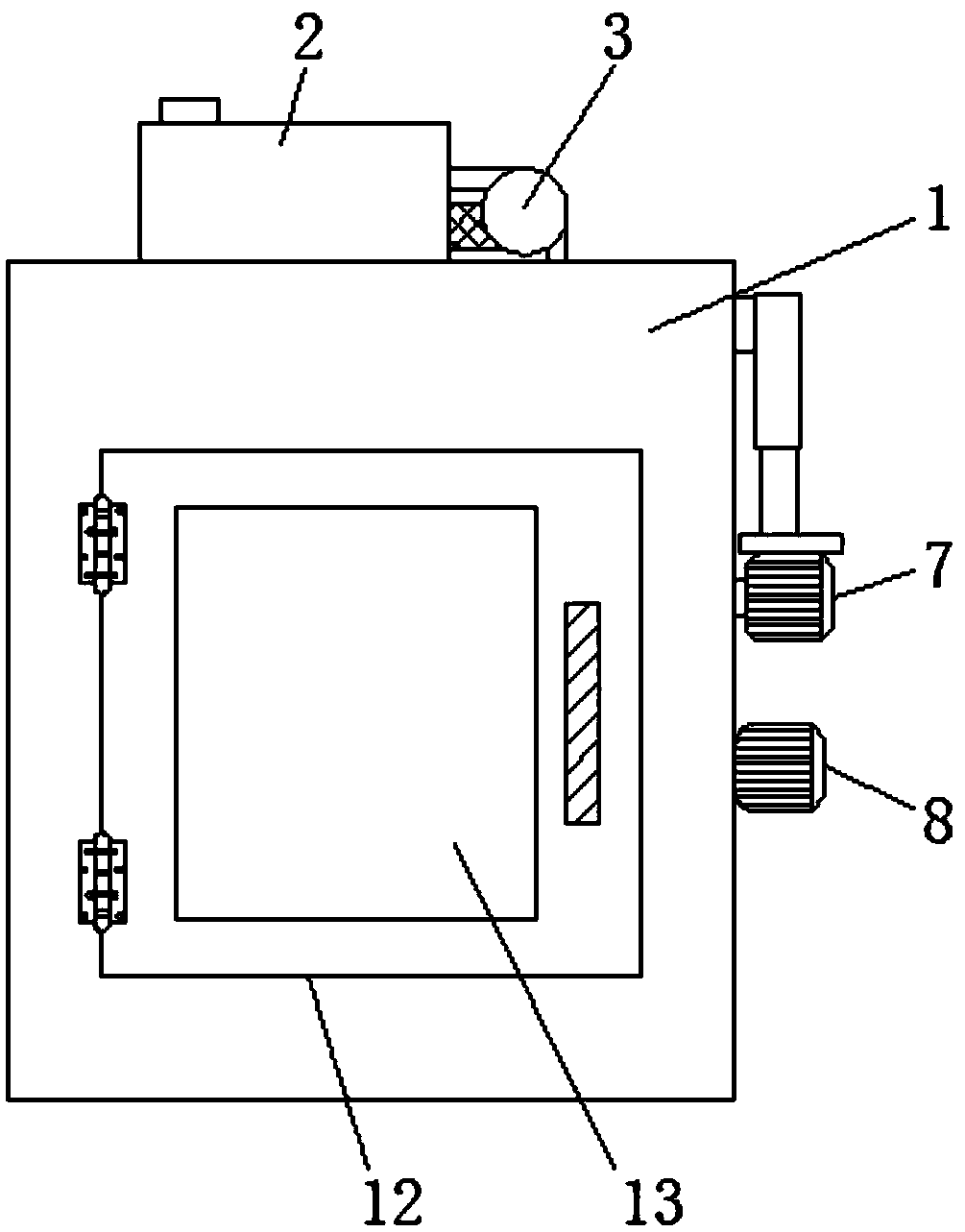 Electric automation washing device