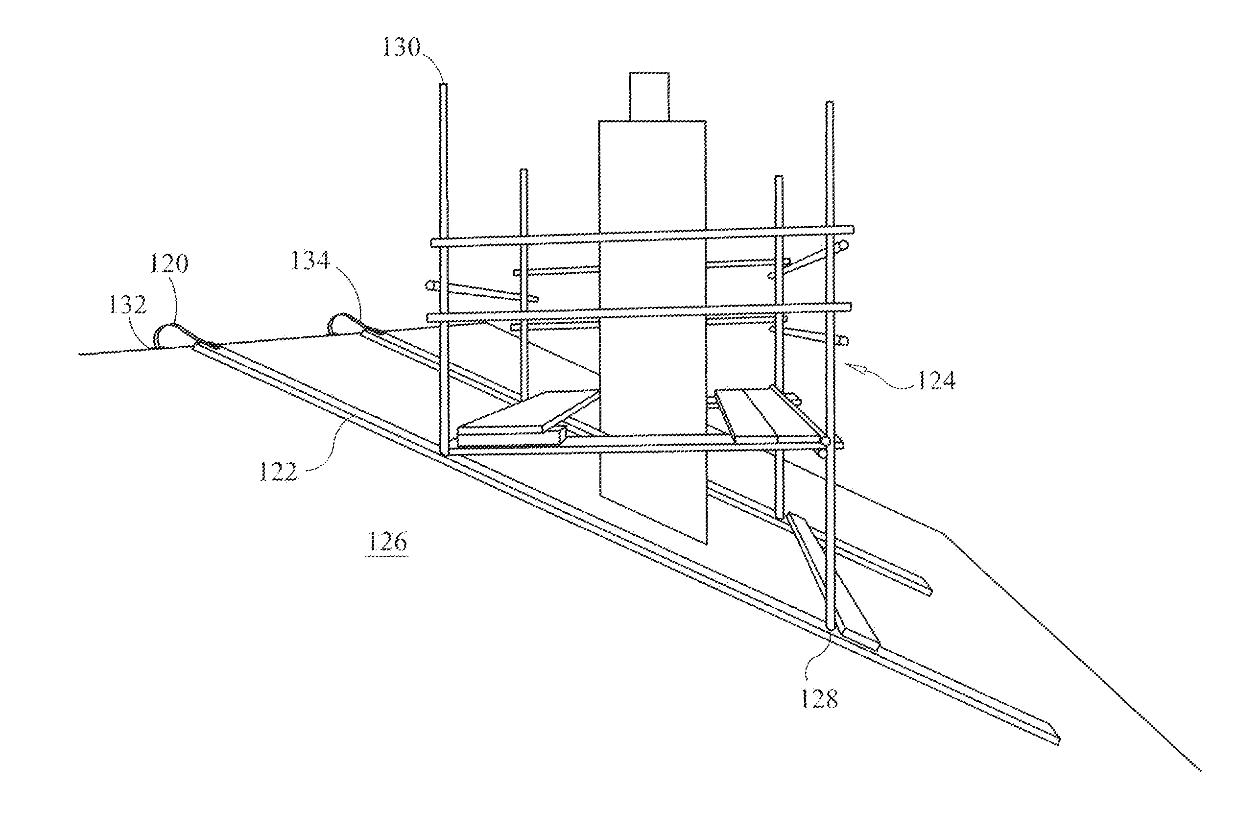 Apparatus and Kit for Supporting Inclined Structures