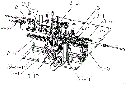 Rapid auto arranging and forming technology of mica sheet and copper bar in row commutator