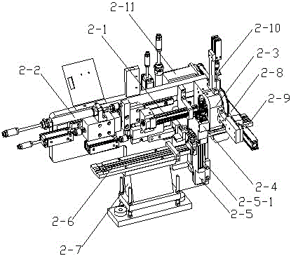 Rapid auto arranging and forming technology of mica sheet and copper bar in row commutator