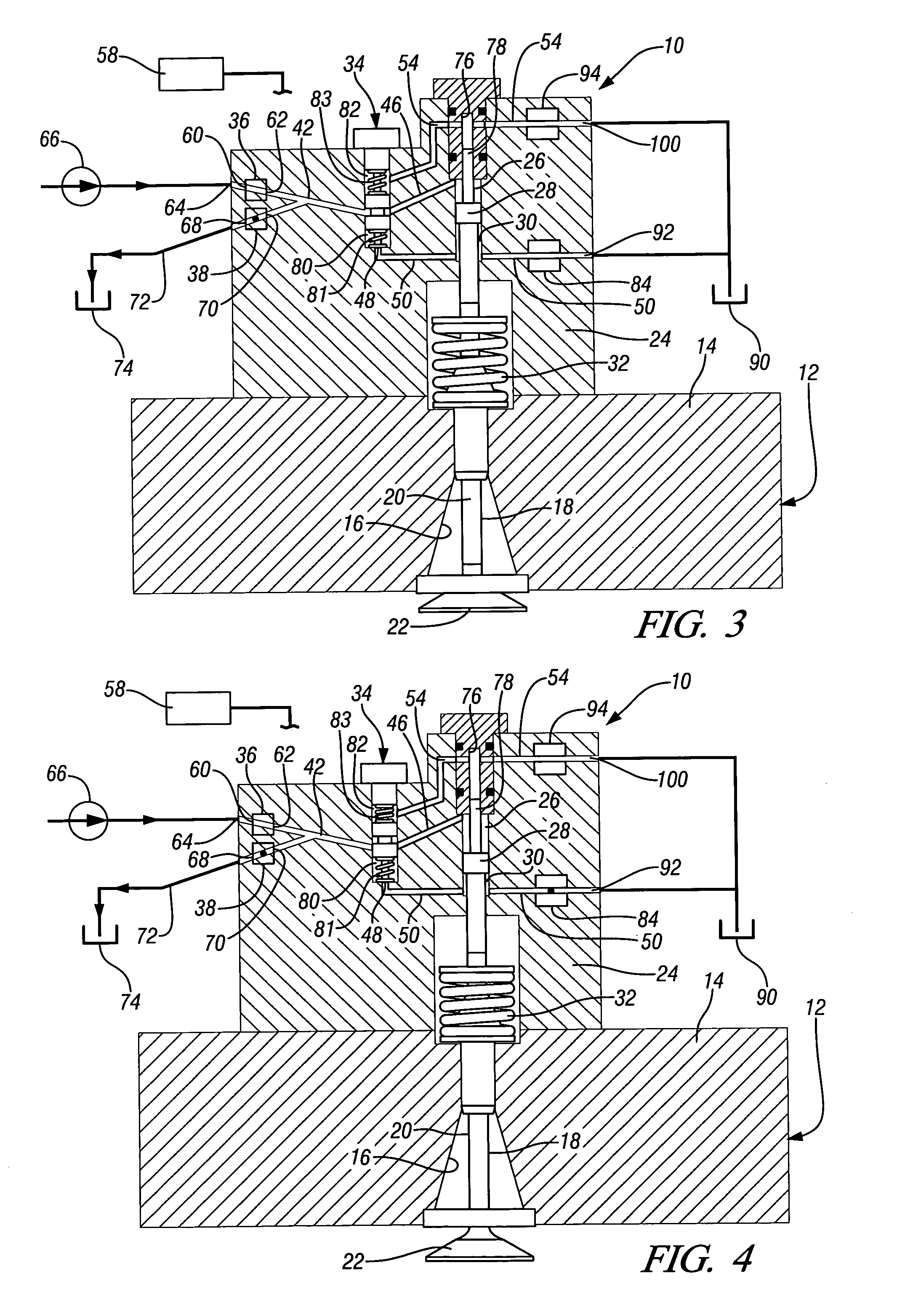 Self-regulating electrohydraulic valve actuator assembly