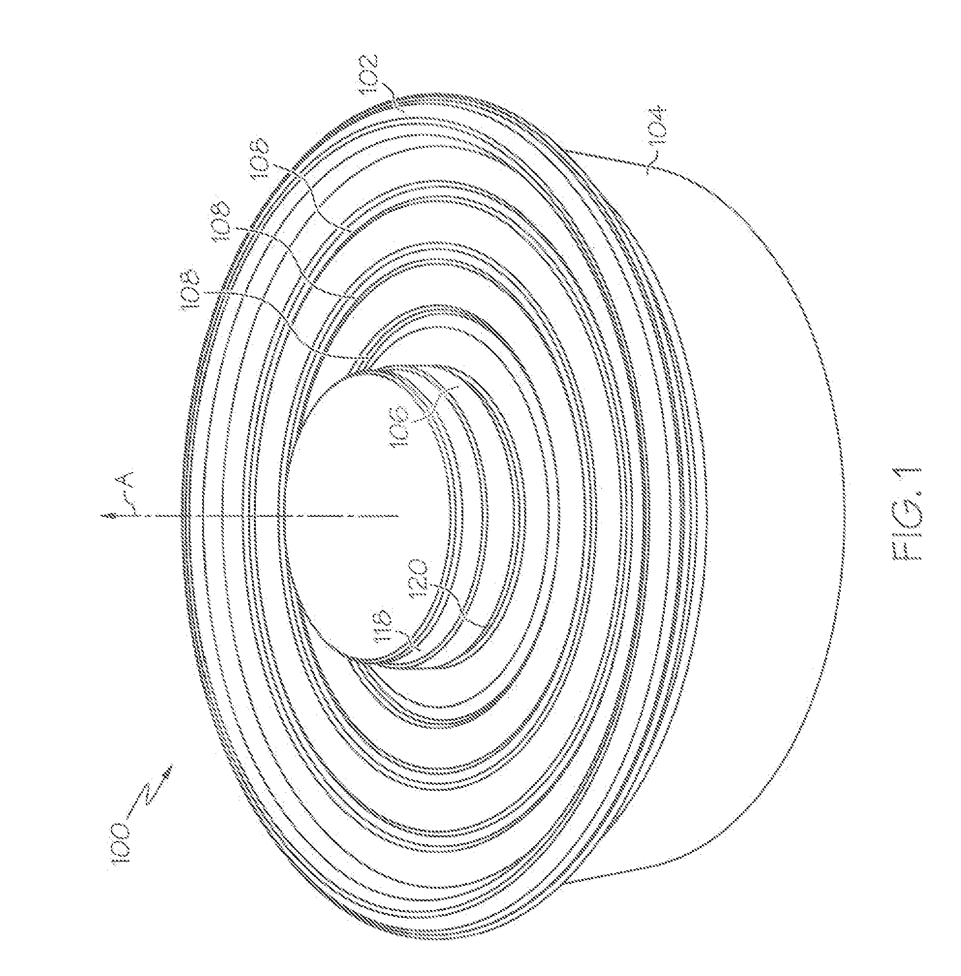 Storage device having an articulated cover fitting inner and outer containers