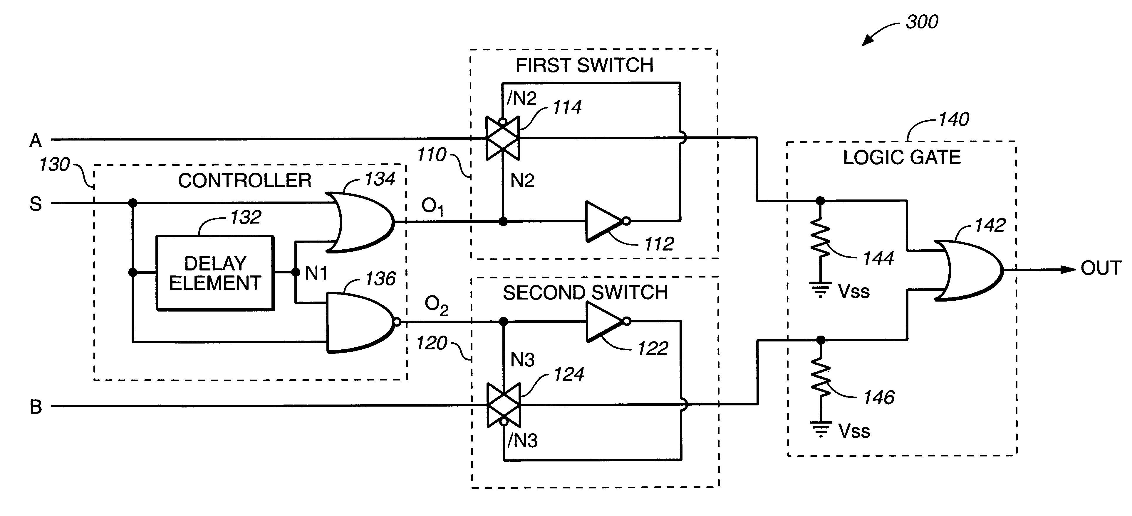 Circuit and method for fast parallel data strobe encoding