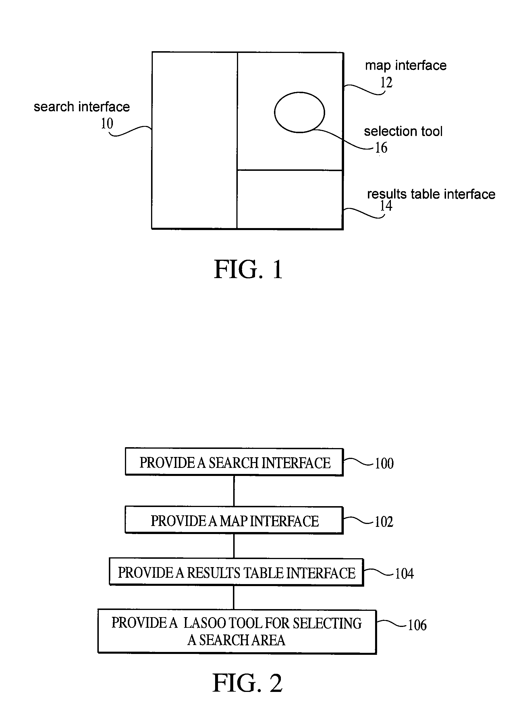 Information retrieval system and method employing spatially selective features