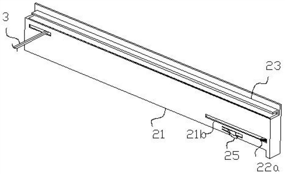 Height-adjustable rack