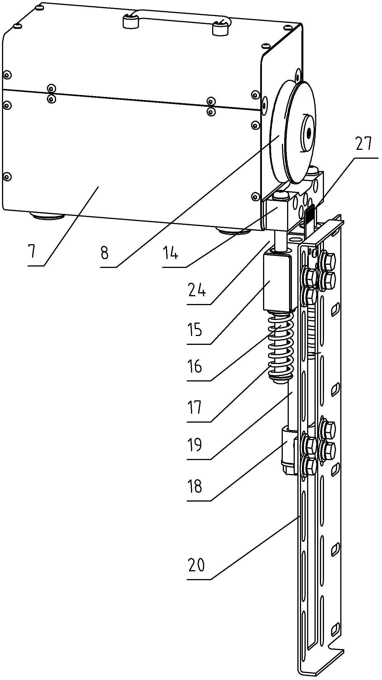 Uphill assisting device and operation method thereof