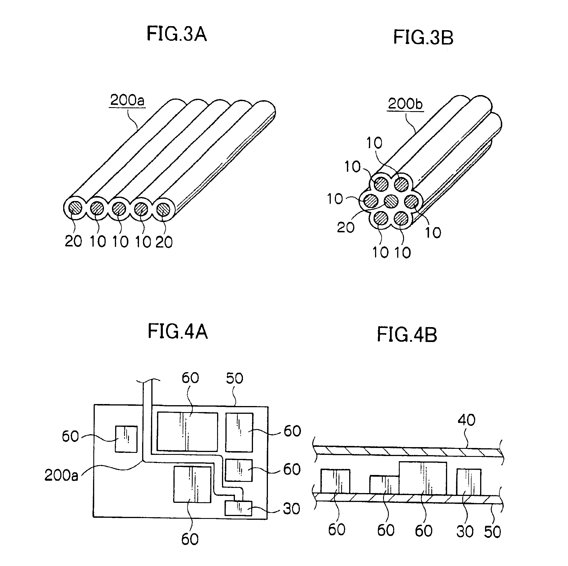 Flexible print circuit, wire harness, and wiring structure using shape memory material