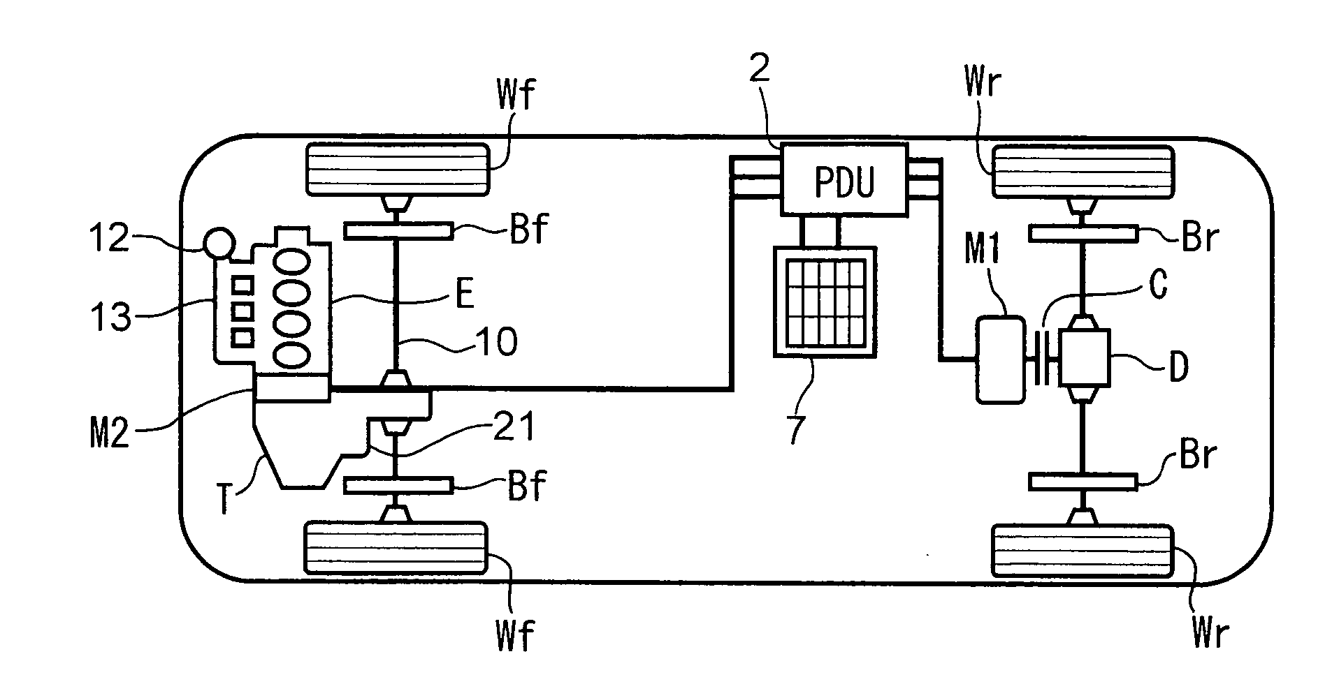 Automatic transmission controller for hybrid vehicle