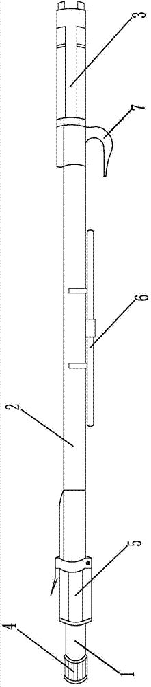 Insulated operating rod