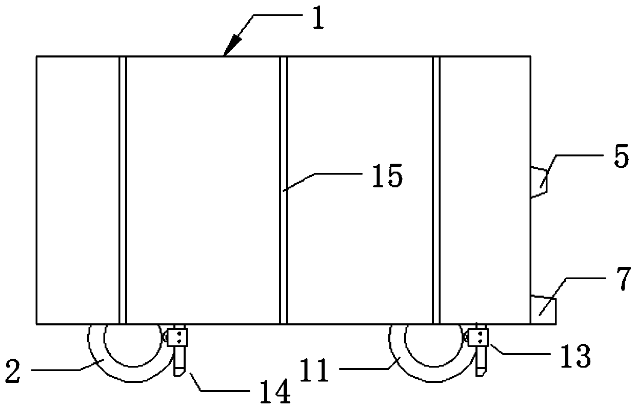 Automatic avoiding scramming device suitable for mine narrow-gauge electric trolley use