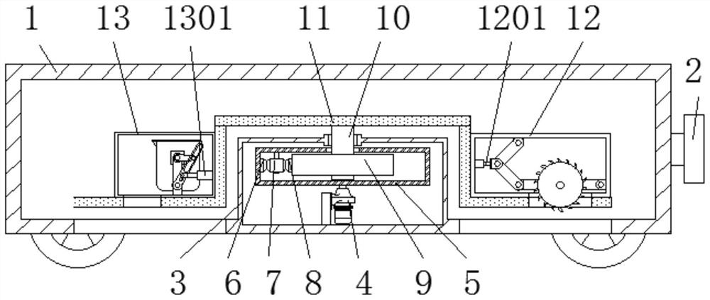 Road construction inspection robot for asphalt pit filling