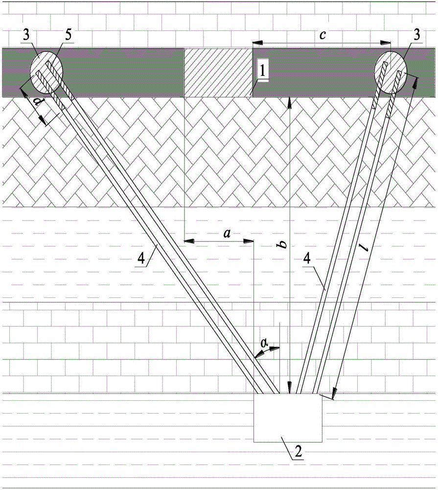 A method for optimizing the stress field in the roadway area for construction outside the roadway