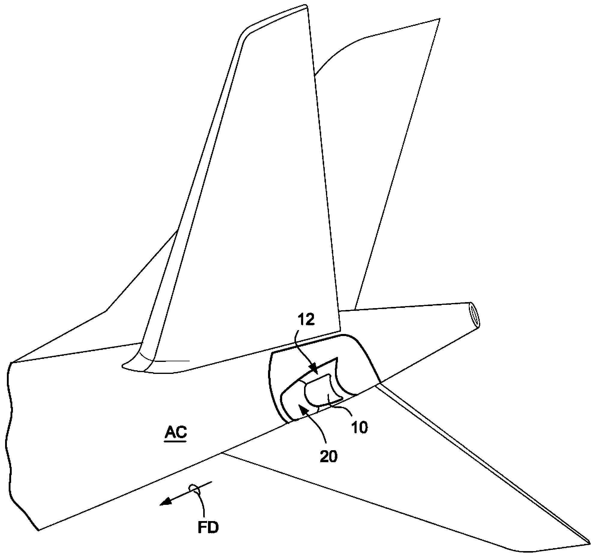 Aircraft air inlet diverter assemblies with improved aerodynamic characteristics