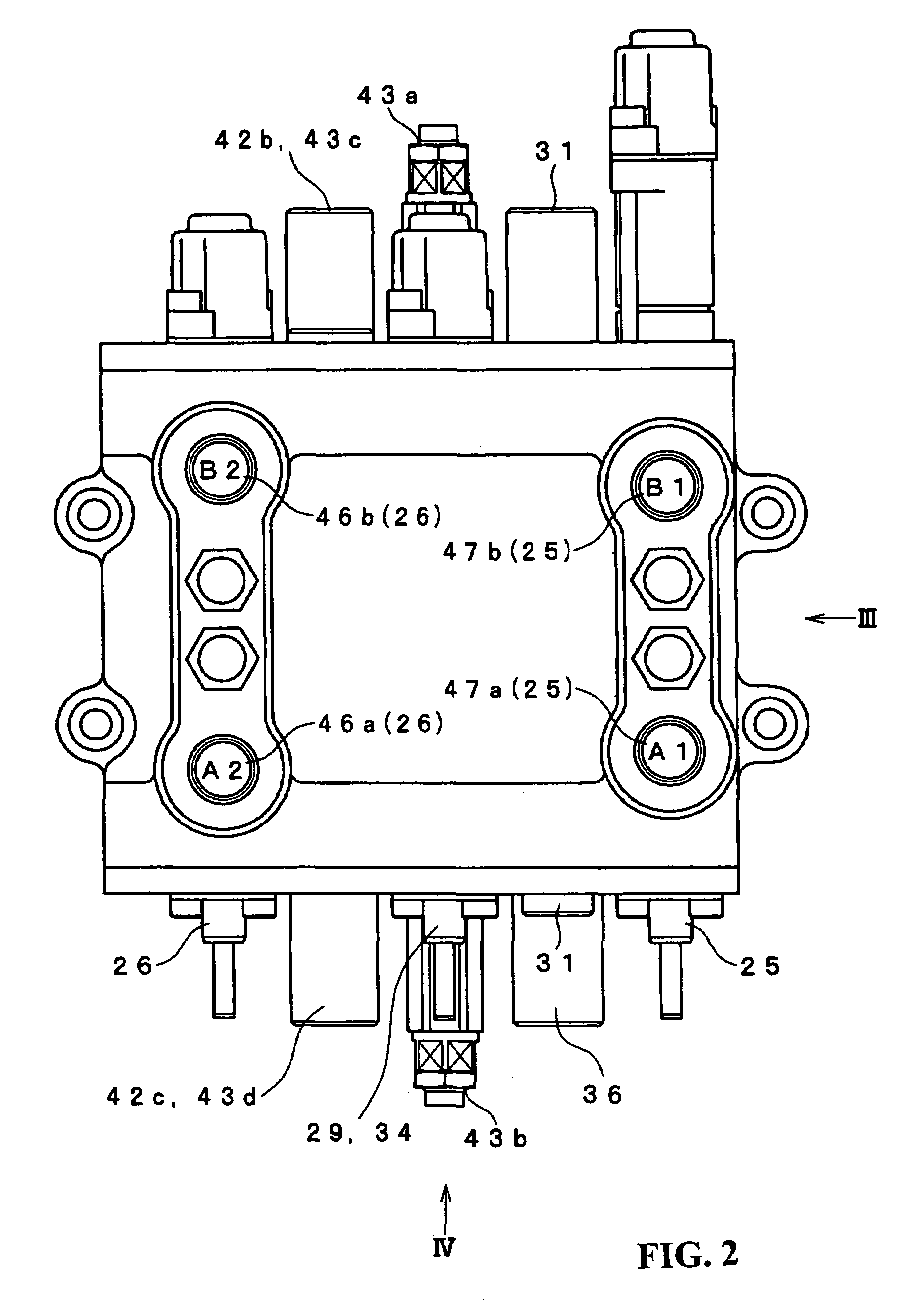 Multiple-directional switching valve