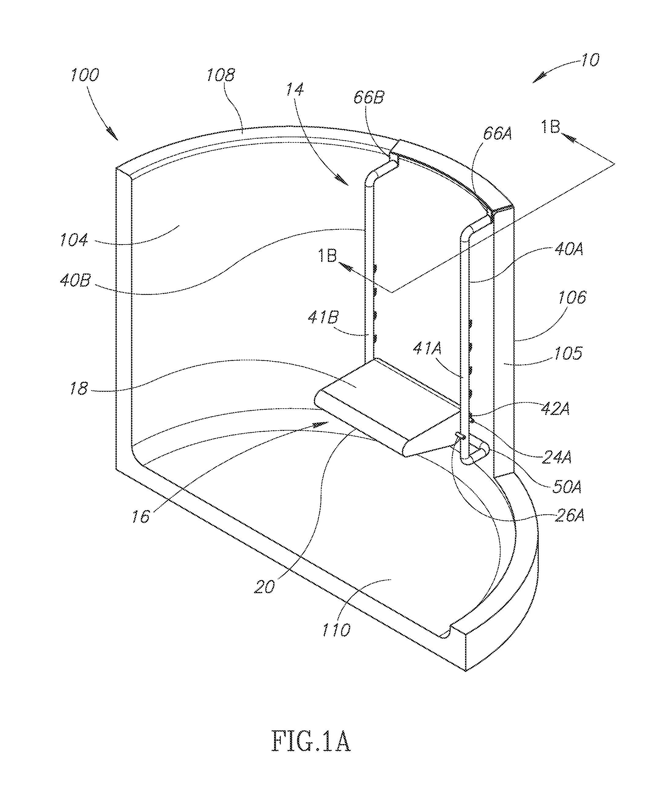 Foldable hot tub seat