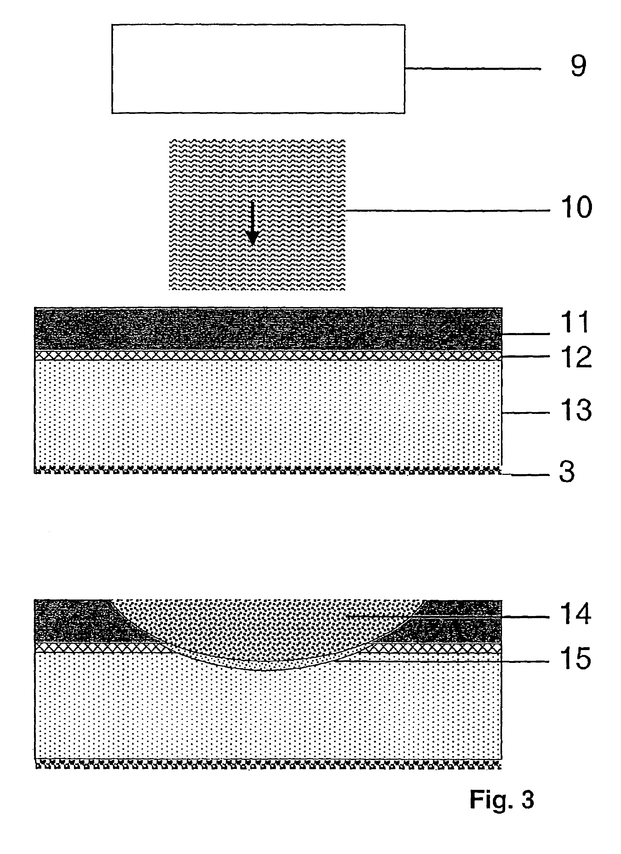 Method of producing a semiconductor-metal contact through a dielectric layer